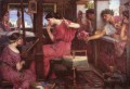 Penelope and the Suitors Greek female John William Waterhouse
